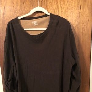 St John's Bay Mens Sueded Vee Neck